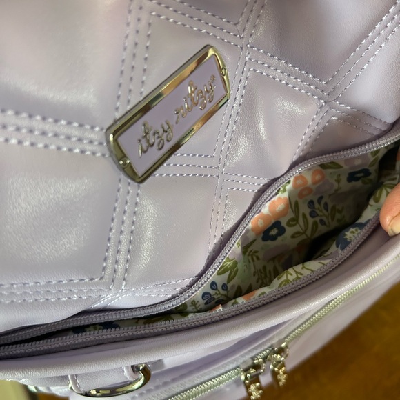 Itzy Ritzy Boss Plus Diaper Bag in meadow - Picture 6 of 14